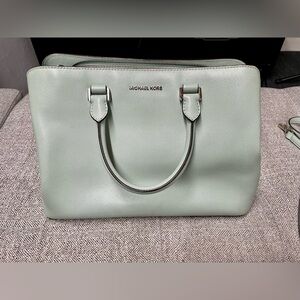 Michael Kors Mint Green Satchel